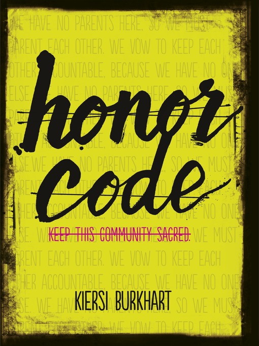 Title details for Honor Code by Kiersi Burkhart - Available